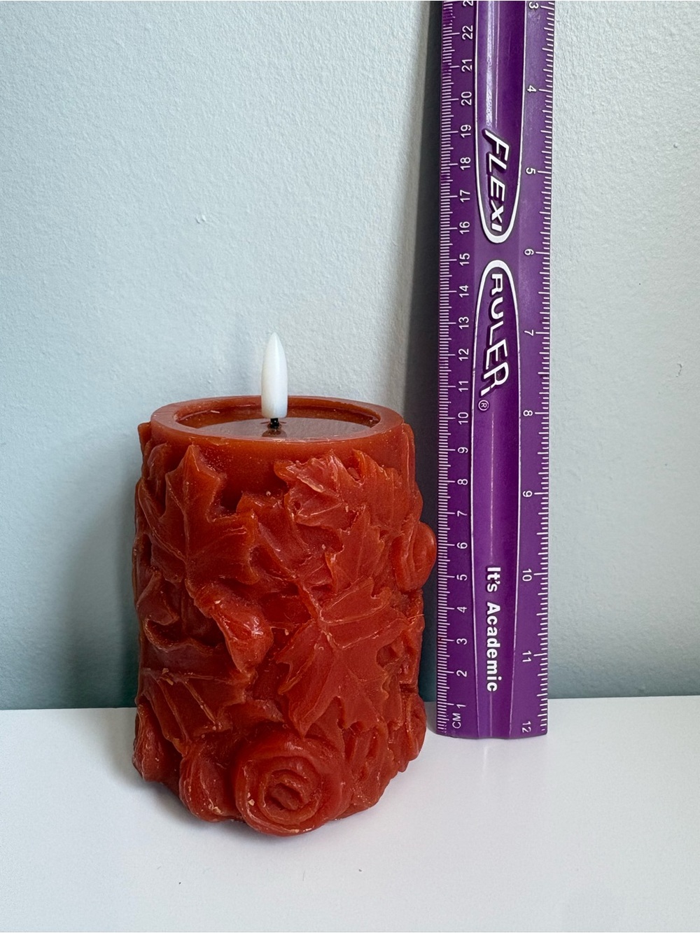 Ashland Autumn Leaves LED Wax Candle 🍂